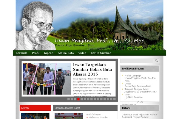 irwan-prayitno.com site used Irwanprayitno