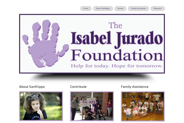 isabelfoundation.org site used Themia Lite