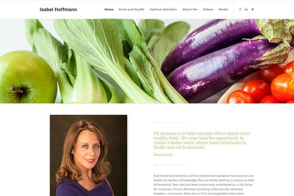 Enfold theme site design template sample