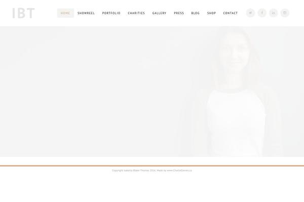 Bridge Child theme site design template sample