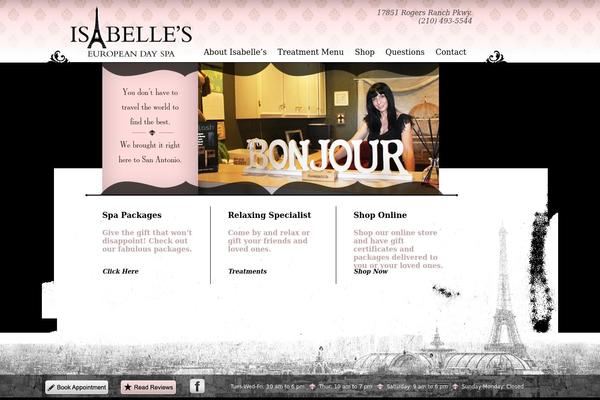 isabellesdayspa.com site used Isabelles