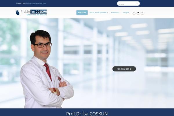 Porto theme site design template sample