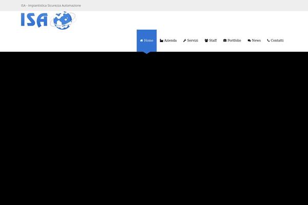 Isa theme site design template sample