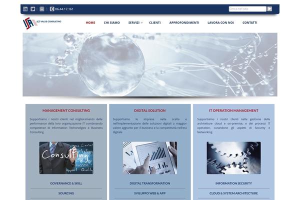 Ultimatum theme site design template sample
