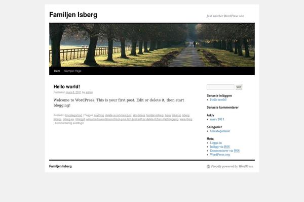 Twenty Twenty-Two theme site design template sample