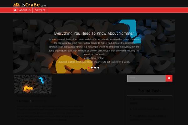 iscrybe.com site used Presazine-magazine