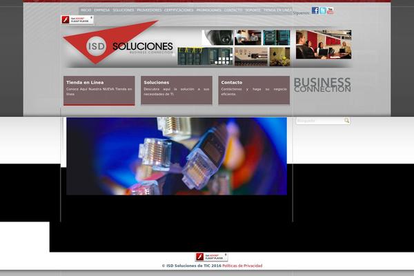 isdsoluciones.com site used Blue-earth