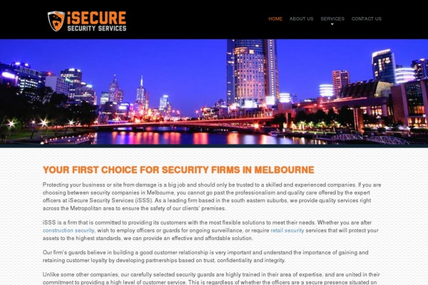 isecuresecurityservices.com.au site used Iss