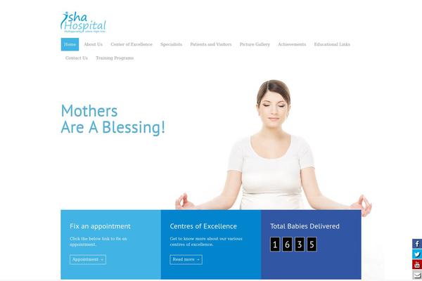 MediCenter theme site design template sample