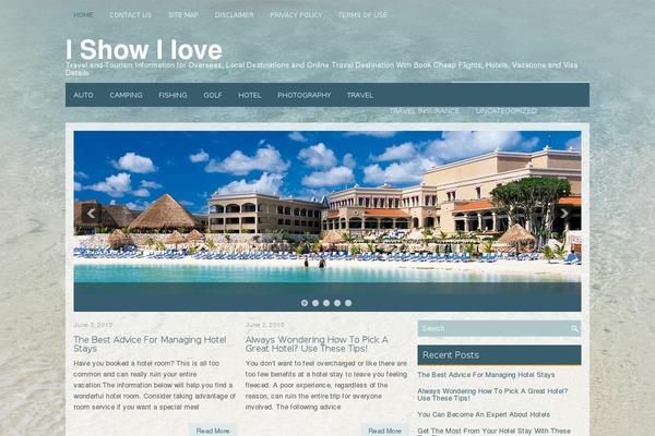 ishow-ilove.com site used Travelplus