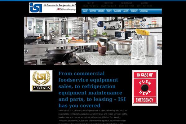 Isi theme site design template sample