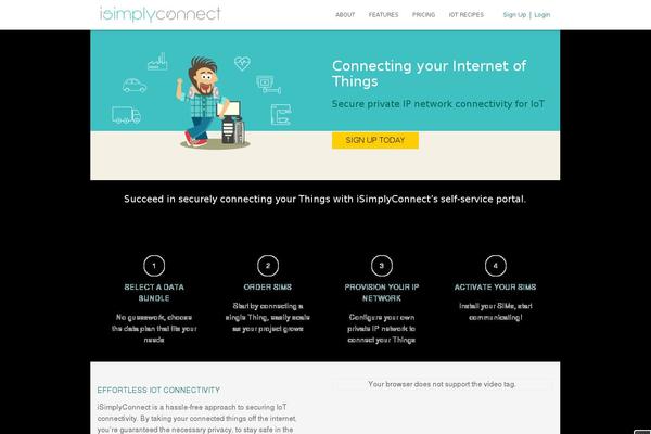 isimplyconnect.com site used Isc