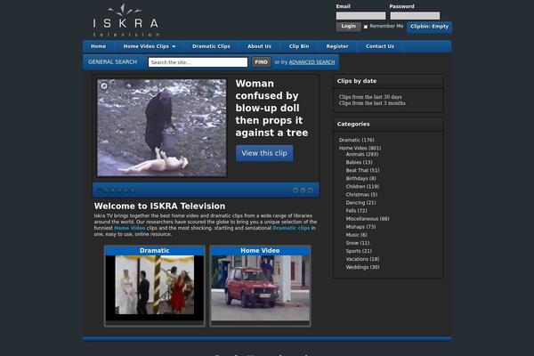 iskratv.com site used Clip-hub1