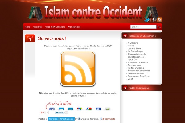 islam-contre-occident.com site used intrepidity