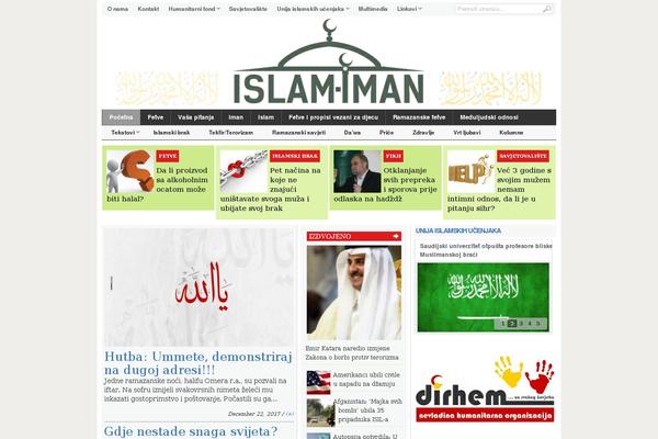 islam-iman.com site used Dizajn