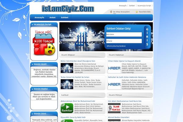 islamciyiz.com site used Temasohbet