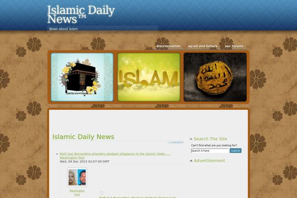 islamicdailynews.com site used Brightness-of-faith