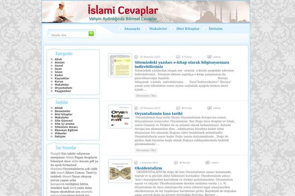 islamicevaplar.com site used Portalyeni