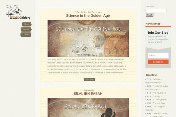 islamichistory.org site used Dailyjournal-child