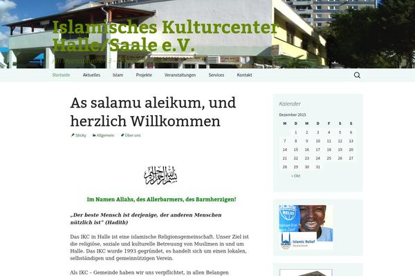 islamischegemeinde-halle.de site used 2013 Green