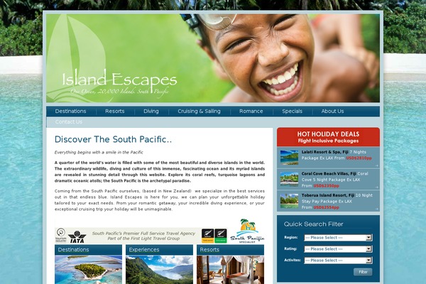 island-escapes.com site used Islandescapestemplate