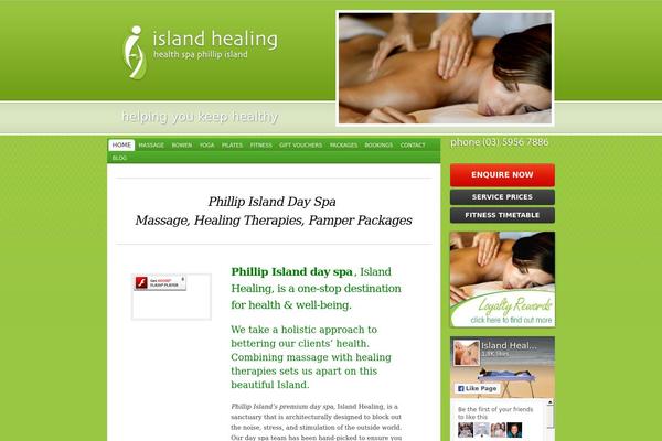 islandhealing.com.au site used Islandhealing_twentyten