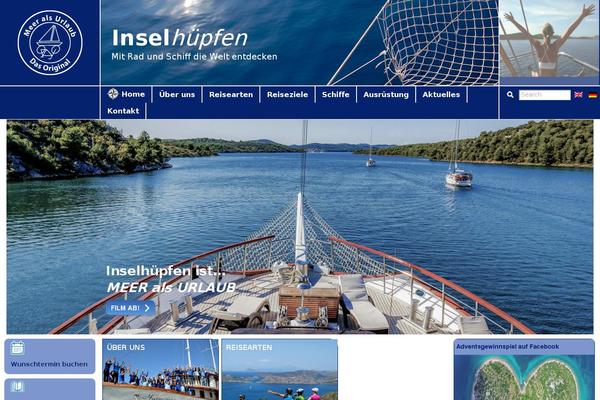 islandhopping.com site used Inselhuepfen