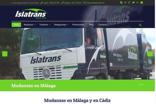 islatrans.es site used BeTheme
