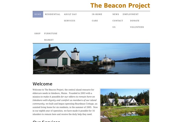 islesborobeacon.org site used Pilcrow
