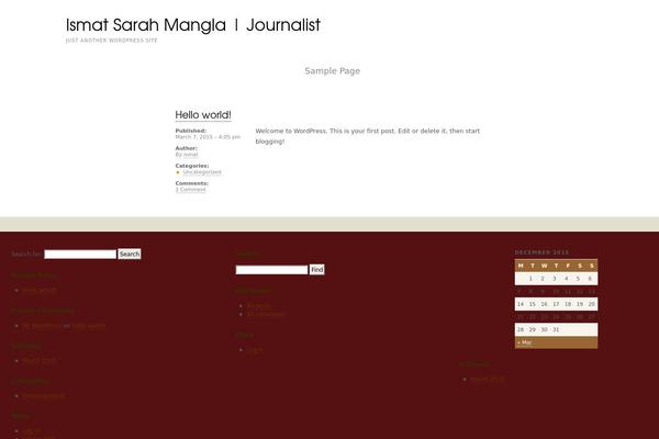 Satorii theme site design template sample