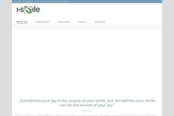 Customify-child theme site design template sample