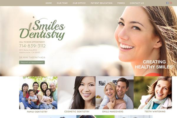 ismilesdentistry.com site used 360-developers