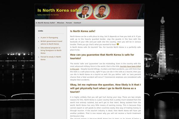 isnorthkoreasafe.com site used Priimo