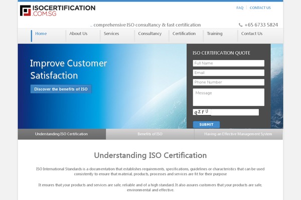 isocertification.com.sg site used Iso