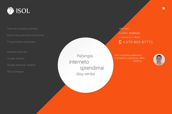 isol_theme theme websites examples
