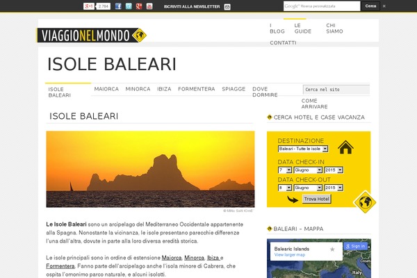 isolebaleari.org site used Vnmguide