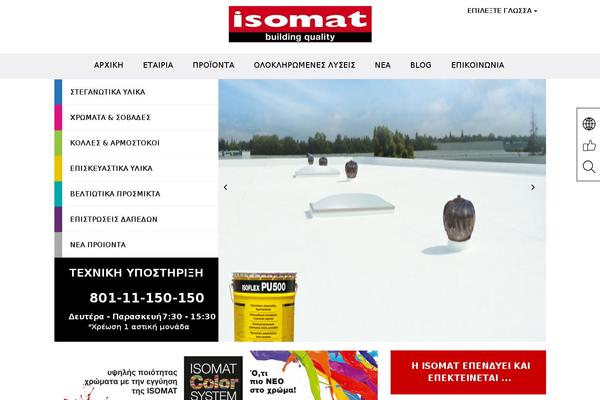 isomat.gr site used Itrust-bootstrap-theme