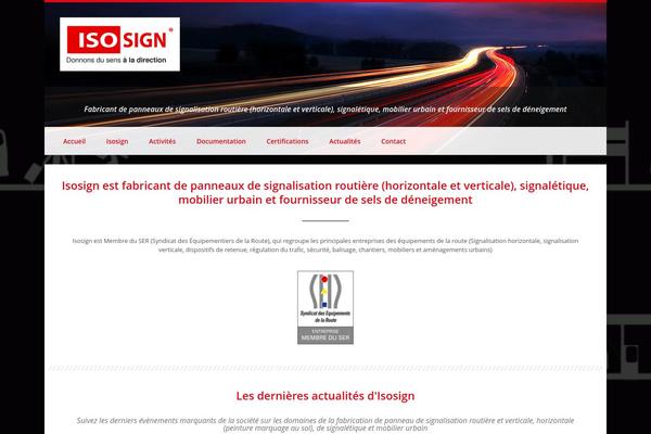 isosign.fr site used Simple2015