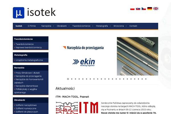 isotek.com.pl site used Isk