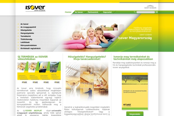 isover.hu site used Isover