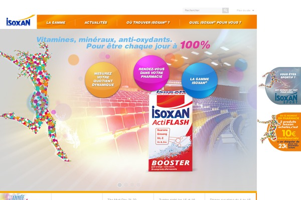 Site using Isoxan plugin