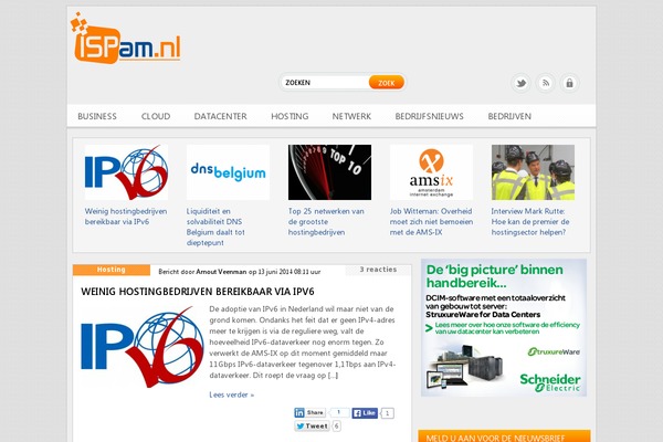 ispam.nl site used Newispam