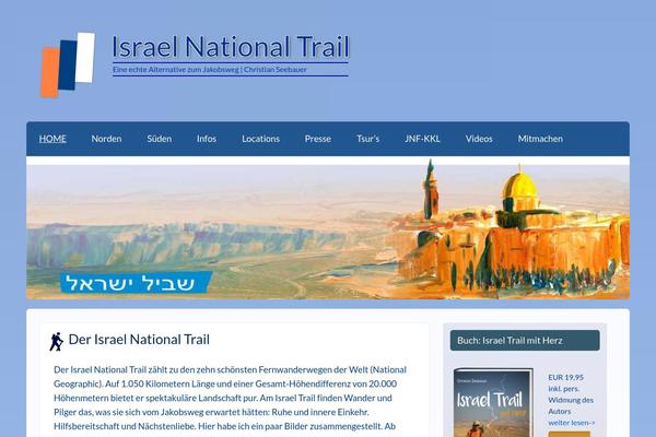 israel-trail.com site used Theme_israeltrail