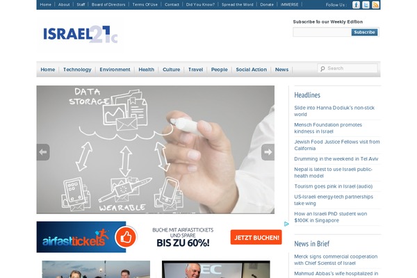 Israel theme websites examples