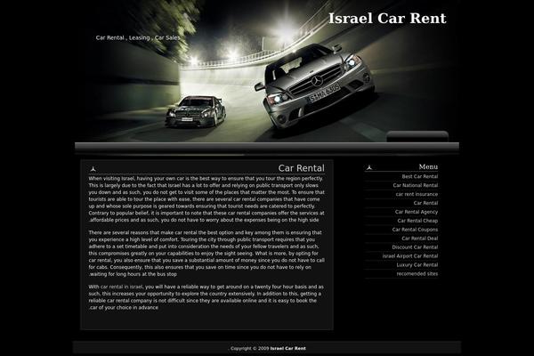 israelcarrent.com site used Benz