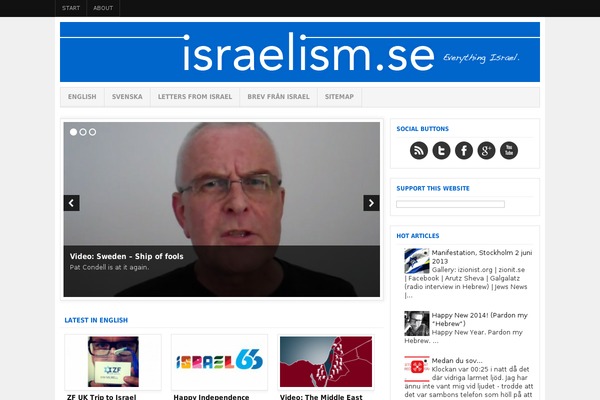 israelism.se site used Zyml-project-ar2-91d5c1e