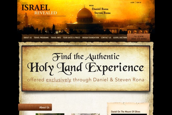 israelrevealed.com site used Israel_revealed