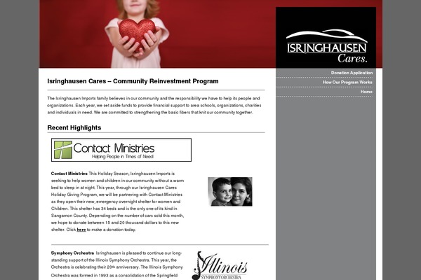 isringhausencares.com site used Isr