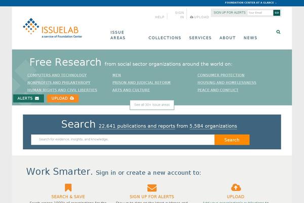 issuelab.org site used Issuelab