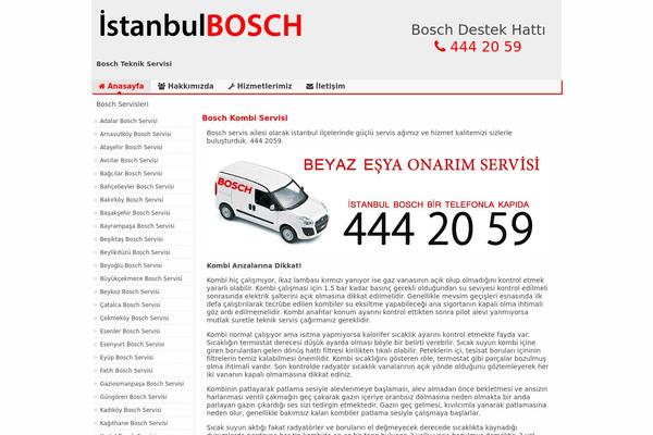 istanbulbosch.com site used Boschservisi